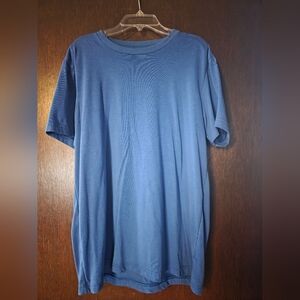 George Men's Classic Blue Short Sleeve Tee
